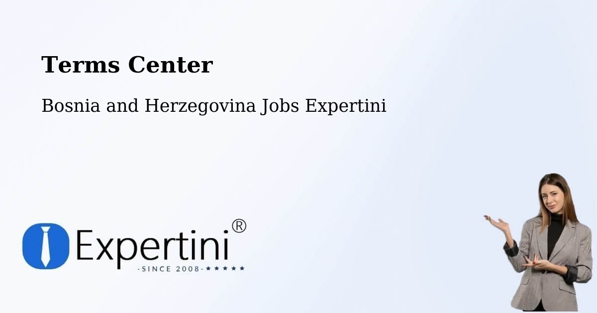 Terms of Service – Doboj - Bosnia and Herzegovina Jobs Expertini